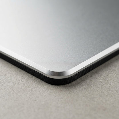 Hoaus Aluminium Hard Mouse Pad 24 x 20 cm Silver - Detail view