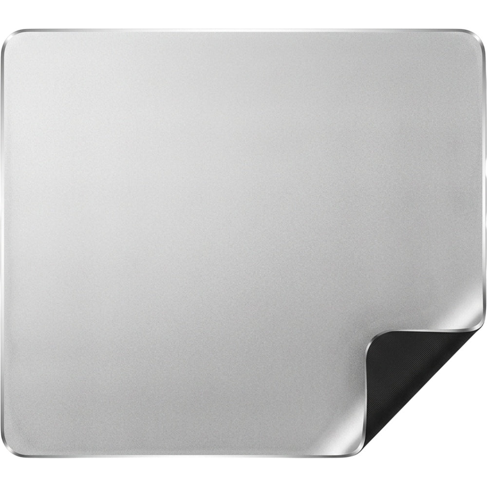 Hoaus Aluminium Hard Mouse Pad 24 x 20 cm Silver - Product view