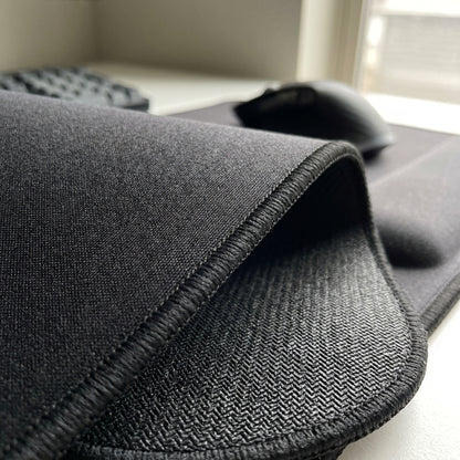 Hoaus Gel Wrist Rest Mouse Pad 25 x 23 cm Black Sand - Detail view